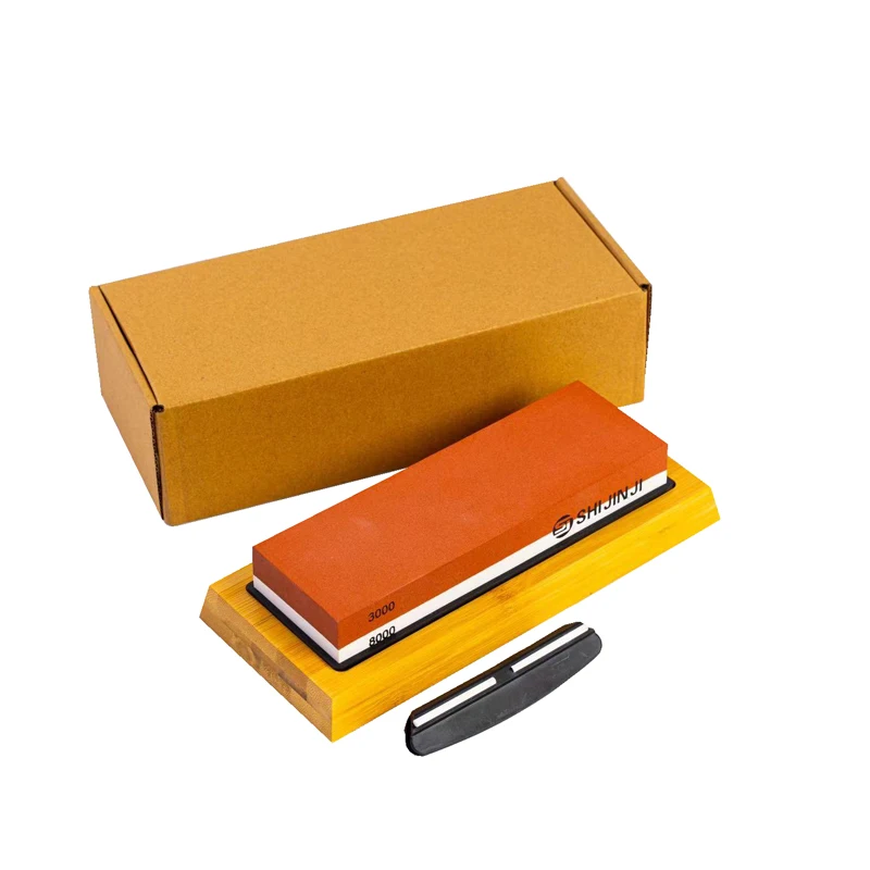 Factory Direct Sale 400/1000 3000/8000 Water Stones Siding Knife Sharpening Grinding Stone Set Sharpening Stones