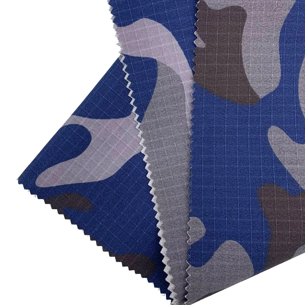 Водонепроницаемая камуфляжная ткань Ripstop Nepal 235gsm Cordura 65 хлопок 35 нейлоновая