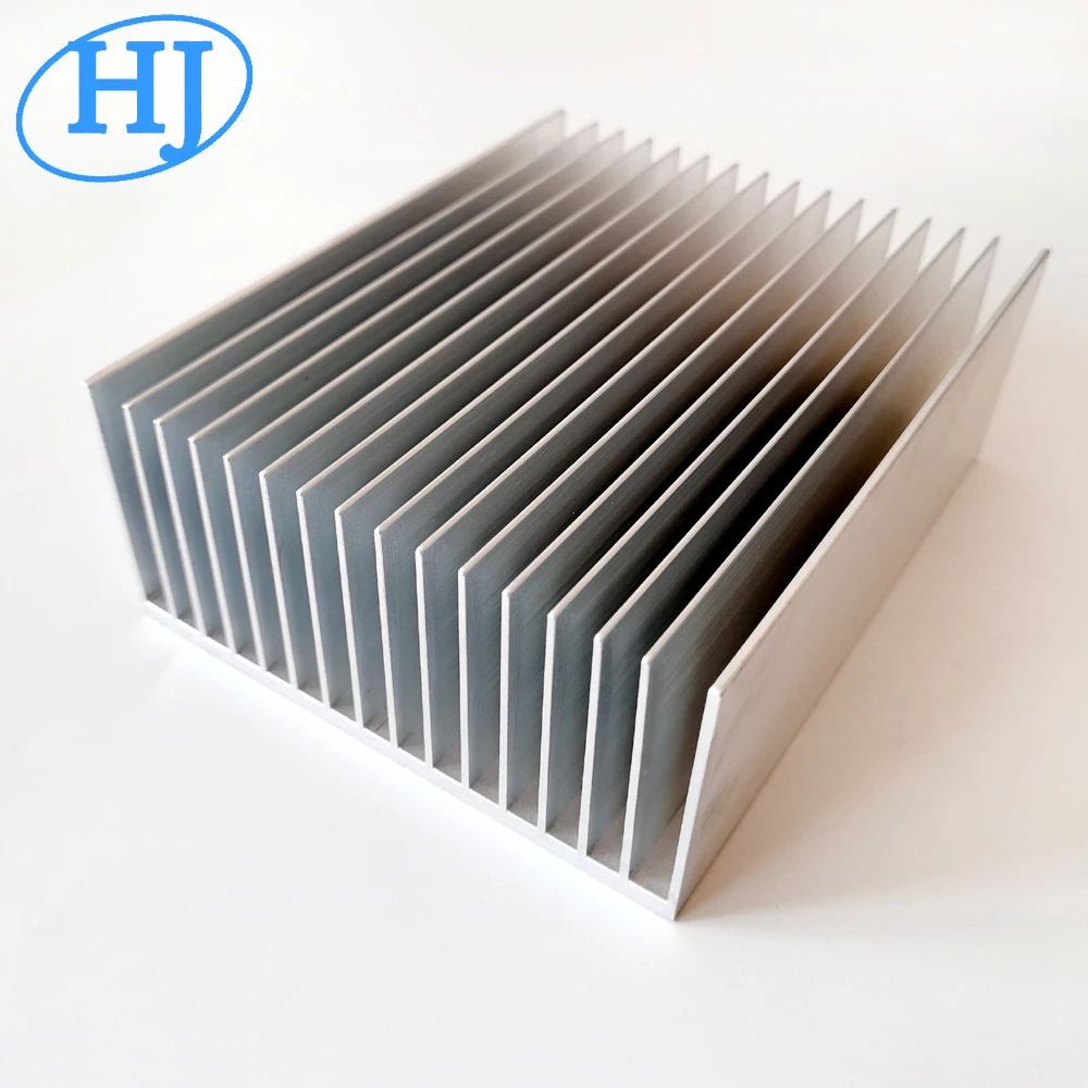 Factory price aluminum alloy 6063 T extrusion heatsink 120(W)*55(H)*150(L)mm