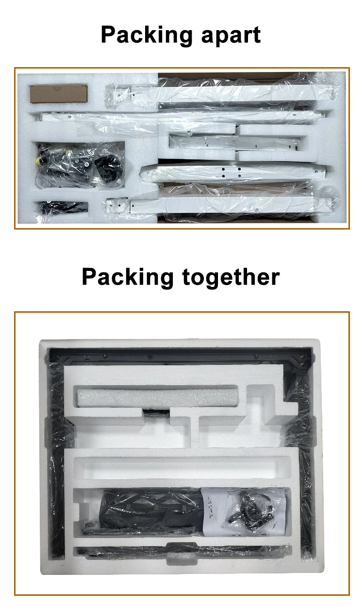 Home Office Table Electric Vertical Elevating Office Table Adjustable Frame 110V/230V Fourth gear memory Control