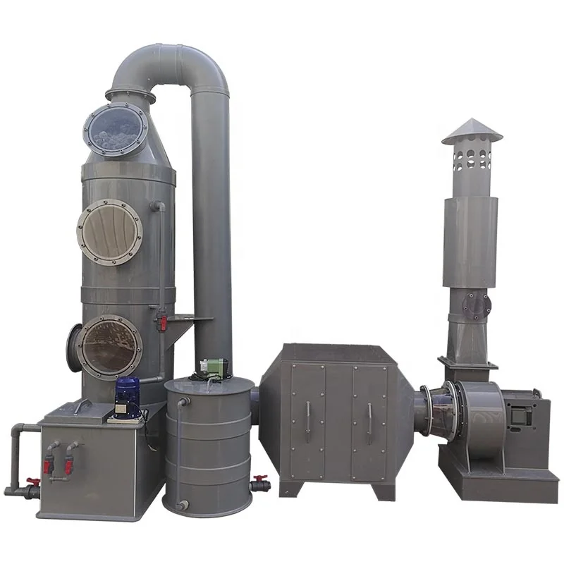 Flue Gas Desulfurization exhaust gas extraction system wet scrubber system
