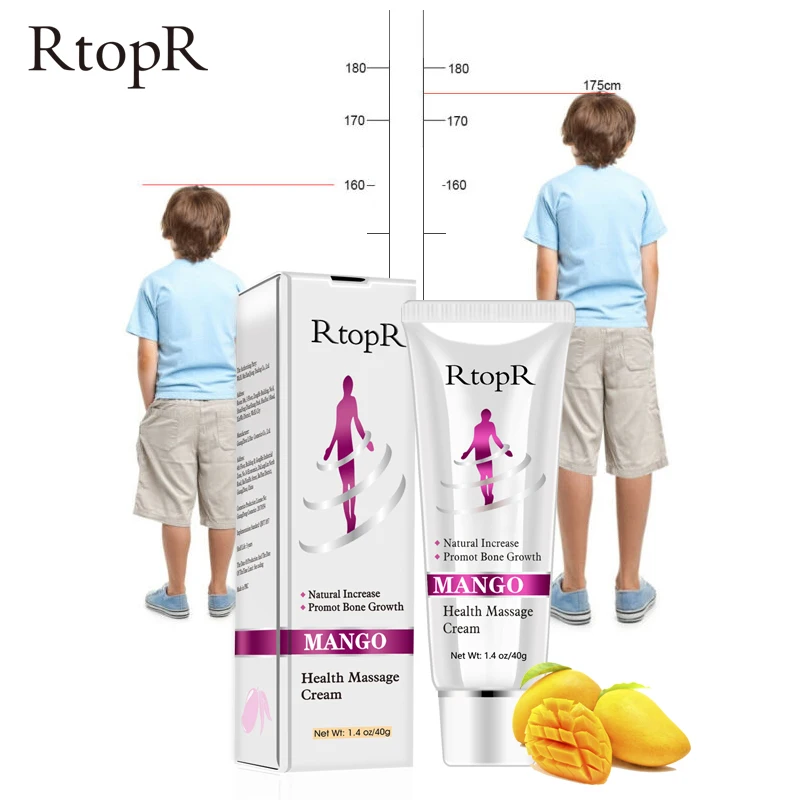 RtopR Mango Pure Natural Health Massage Increases Body Growth Higher Health Massage Cream Foot Care Products Promote Bone Growth