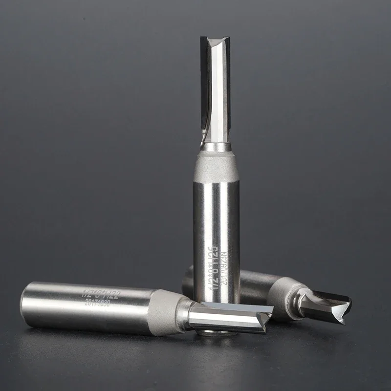 12.7mm PCD Straight Cutter Wood Router Bit Acrylic Slotting Router Bits