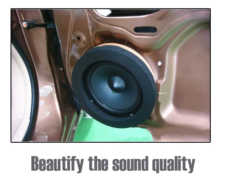 25*141*195mm Beautify Sound Quality Car Loud Speaker Sound Deadner Beautify The Sound Quality Car Speaker Foam Ring