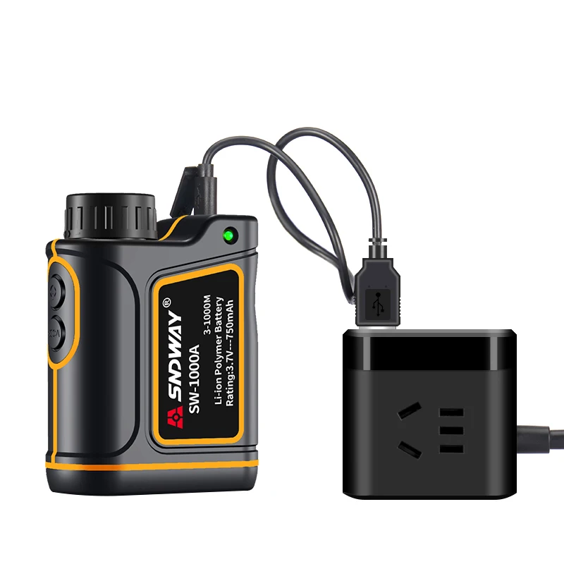 SNDWAY Golf Digital Laser Rangefinder Distance Meter Hunting Telescope Trena Mini Laser Range Finder Measure 1000M SW-1000A