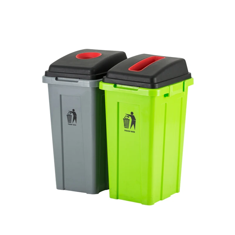 Green Color Outdoor Garbage Bin 2400 Liter Plastic 13 Gallon Trash Can