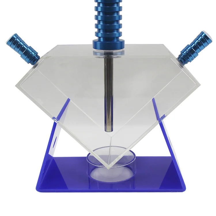 2024 new design diamond Sleek design LED small set Hookah Unique Arch Hookahs venus modern shisha hookahs