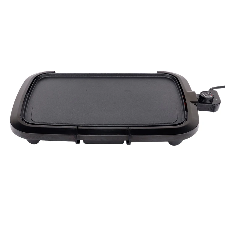 Household Die-Casting Aluminum Electric Plancha Grill , Europe Table Electric Bbq Grill 1 Piece