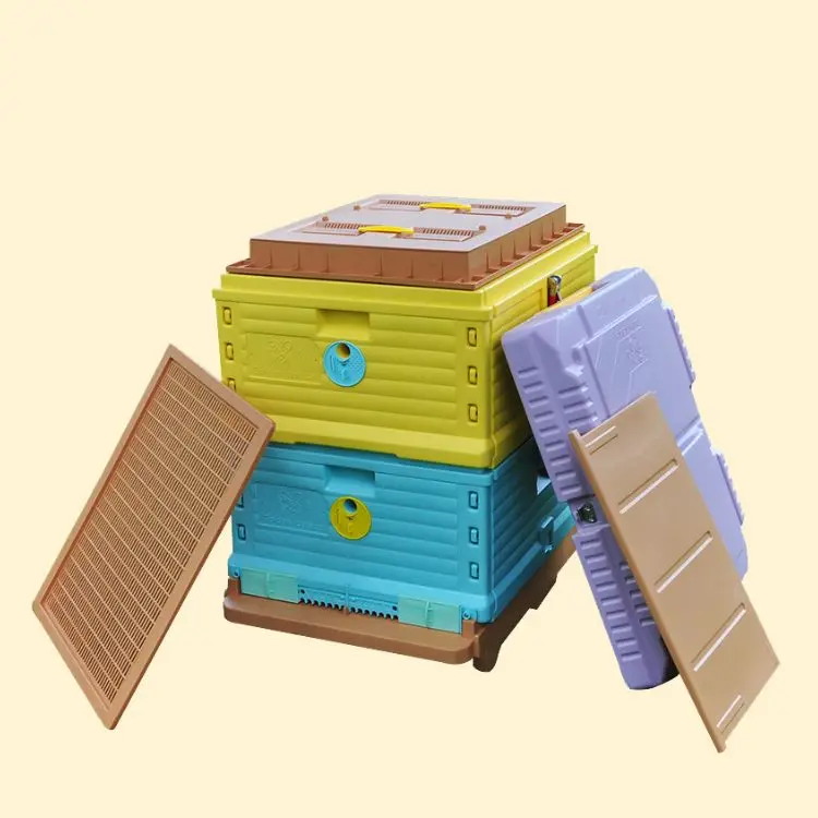 Rugged 2-layer Plastic Beehive Box Beekeeping