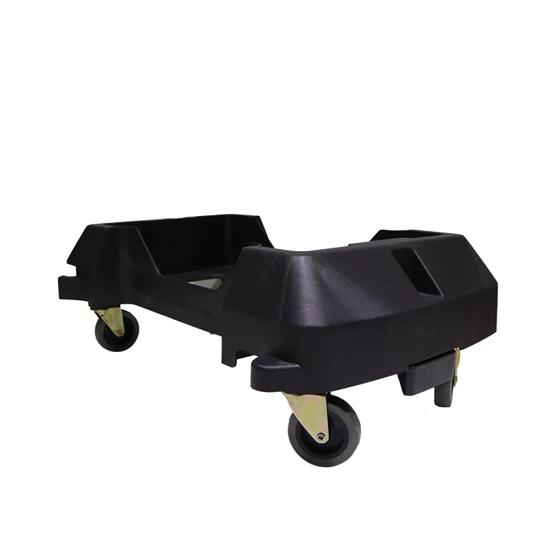 65L Commercial Products Blue Green Beige Grey Stackable with Dolly Waste Bin