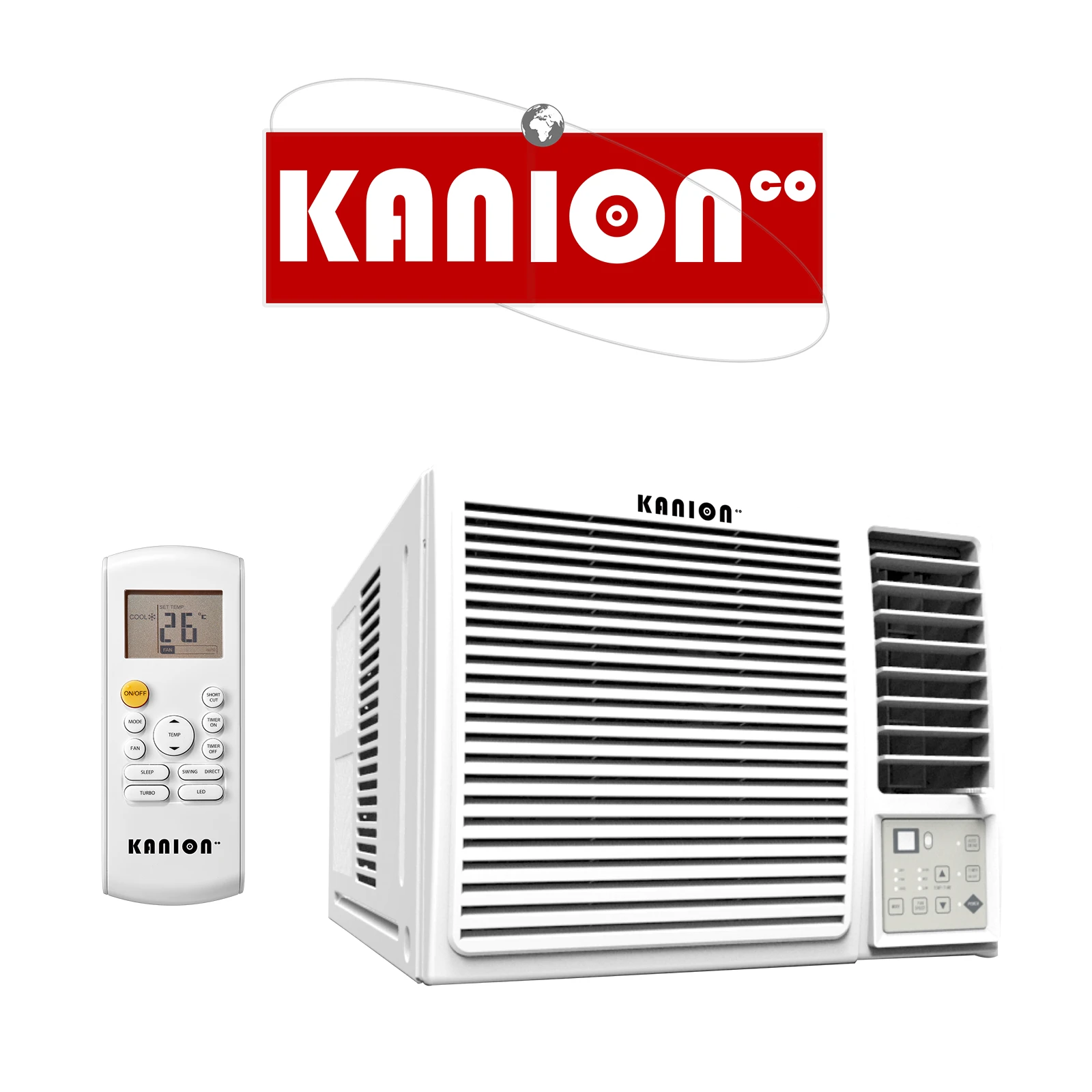 Premium T3 Window type cooling only Fixed frequency R410a 24000BTU 220-240 50Hz air conditioner mini air conditioning