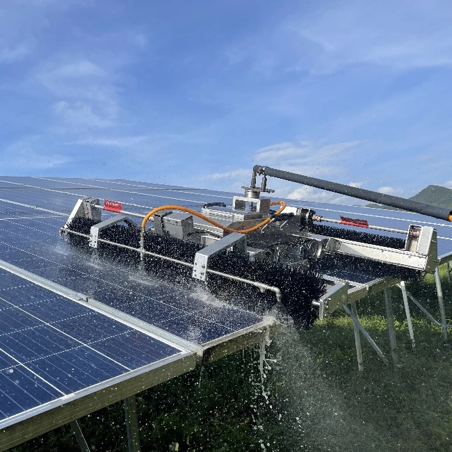 No need for remote control, leading brand PV cleaning equipment E22L