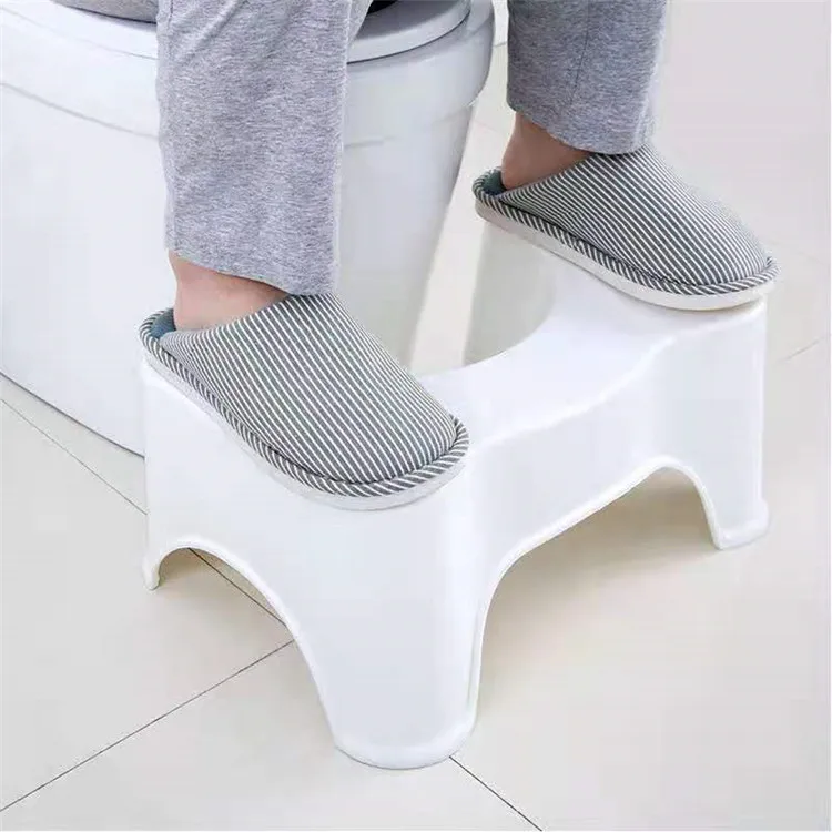 Factory Wholesale Potty Training Plastic Nonslip Bathroom Toilet Step Stool for Adults