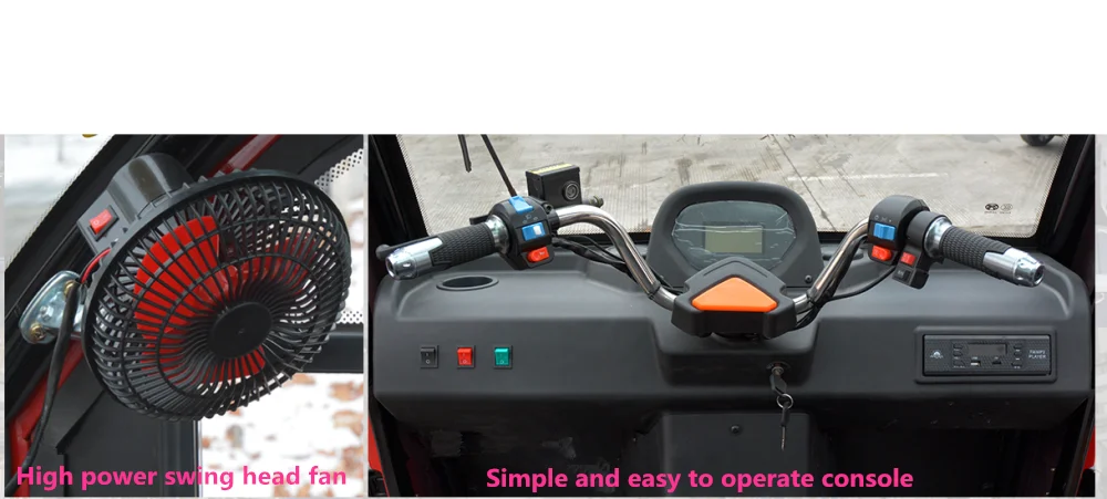 Full Enclosed 3 Wheel Car Adult Vehicle 3 Wheel Rickshaw