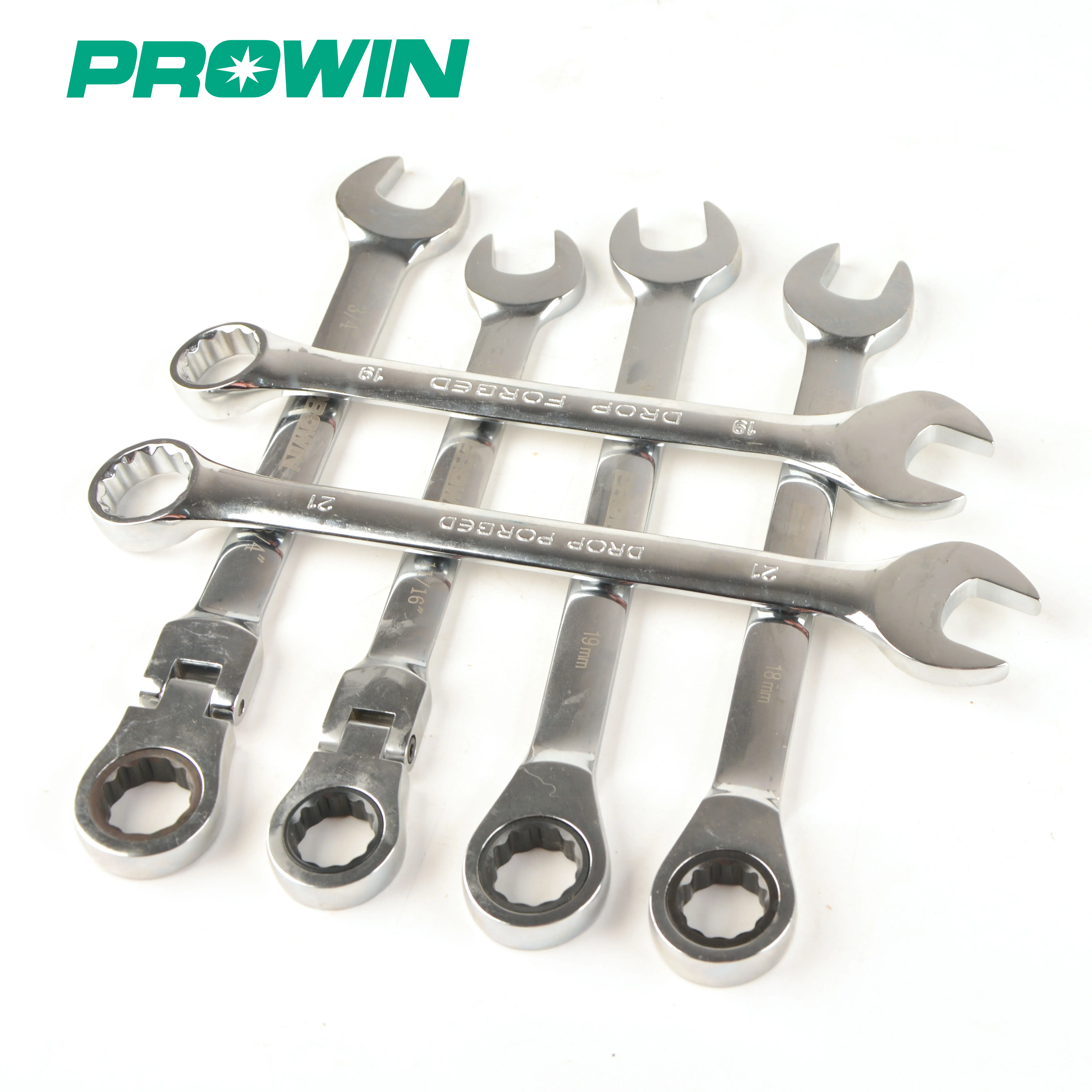 PROWIN бесплатный образец прочный разный размер американский Евро Тип комбайн шлуссель трещотка комбинированный гаечный
