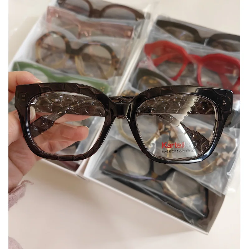Thick Acetate Frame Optical Glasses wholesale high quality oversized Acetate Optical Glasses Frames For Men For Women