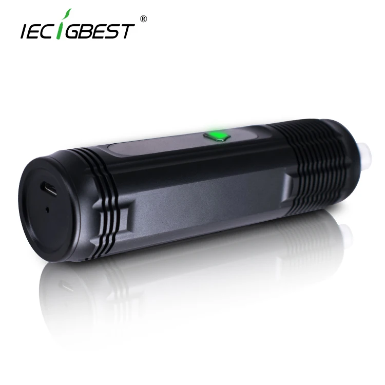 
IECIGBEST new Ceramic heating chamber 14mm portable Elite vaporizer dry herb Aluminum alloy 2500mah herbal vaporizer herb 
