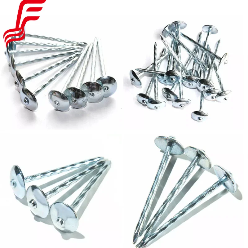 Roofing Nails Coil ! Galvanized Roofing Nails Twisted Shank