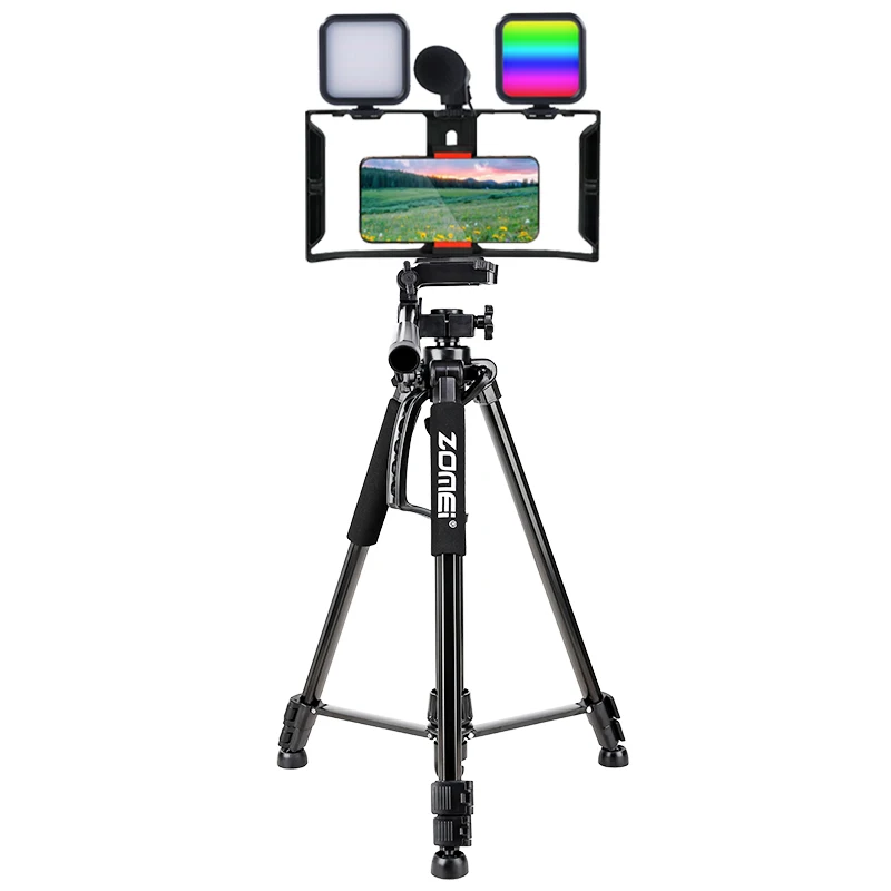 Vlogging Starter Smartphone Phone Kit Lighting Hands Free Blog Youtube Camera For Type C Travel Beginners Vlogging Kit