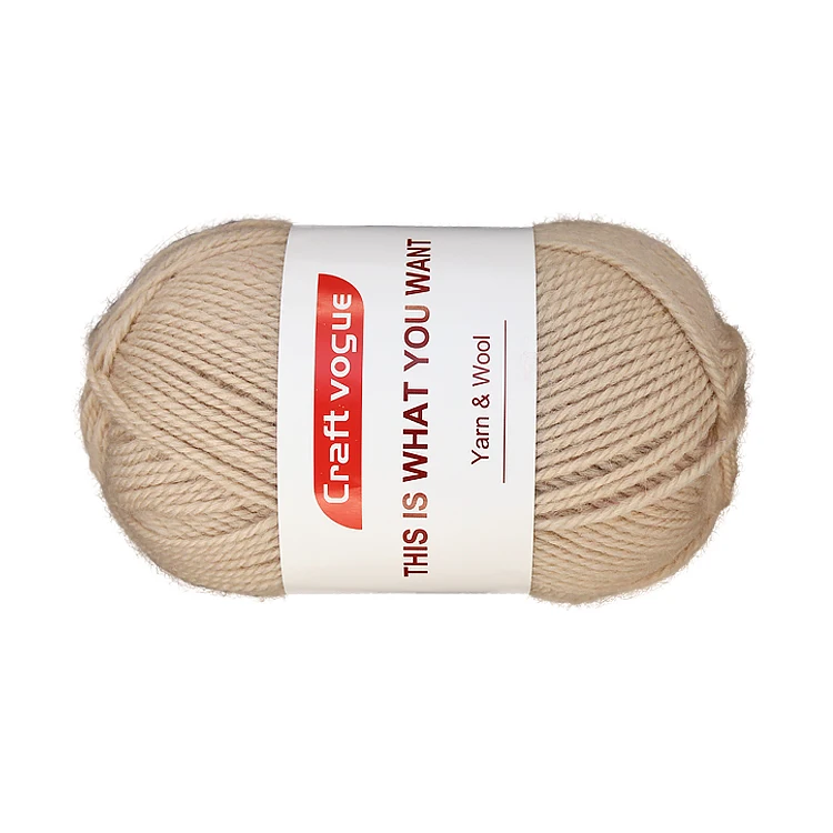 Popular Craft Vogue 100g 100%wool yarn Hand Knitting Wool Yarn 3ply wool yarn custom for sale