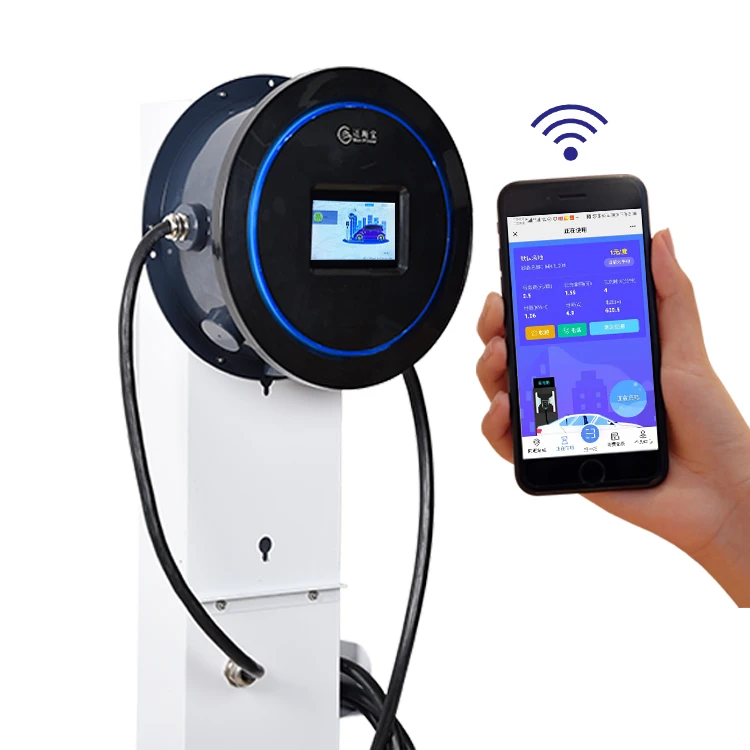 China Max Power Factory Direct Sale ac 11kw ev charger wallbox electric car charger pile charging stations for electric vehicles