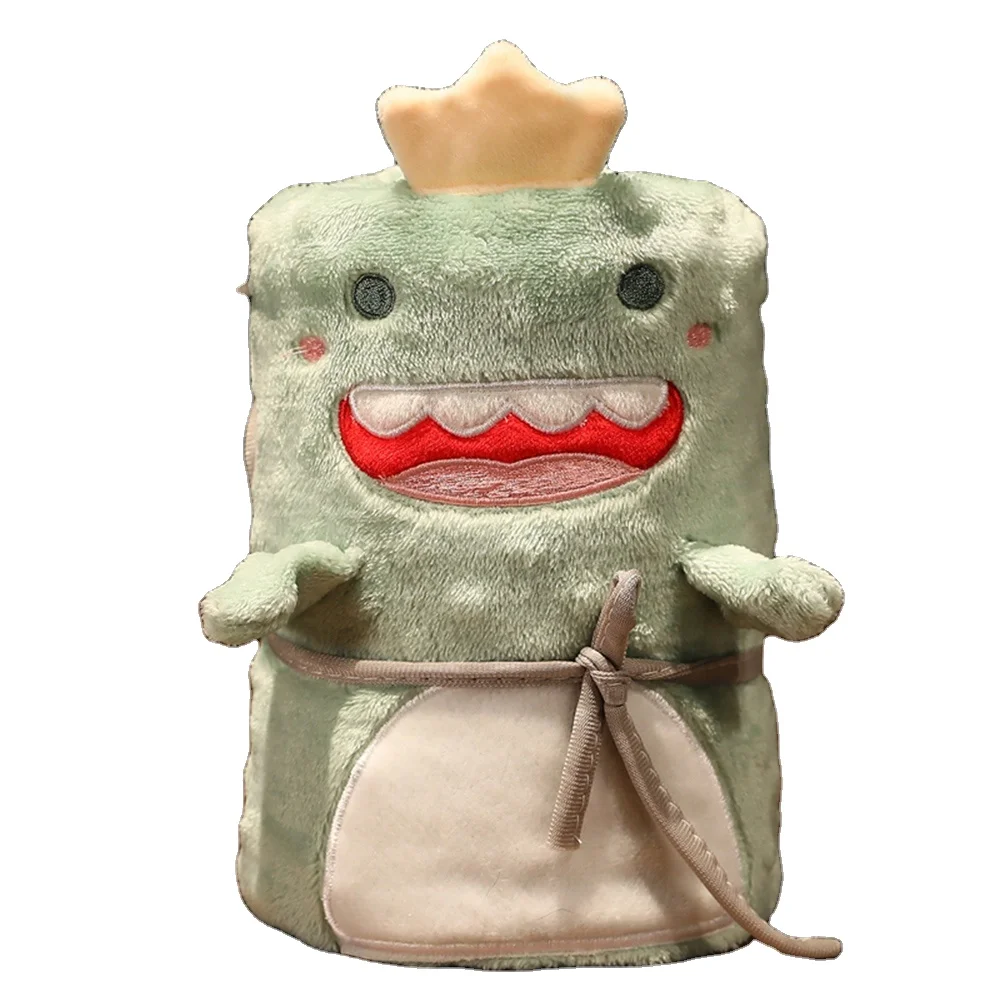 2023 New Cute Series Dinosaur Coral Velvet Blankets Throws Travel Blanket