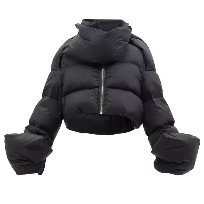 2022 Fall New Arrival Print Girls Designer Coats Short Small Puff Jacket Coat