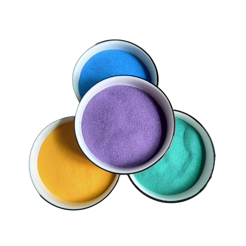 Различные размеры, цветной песок, горячая Распродажа, цветной песок по низкой цене для детского песчаного рисования, Искусственный цветной пляж