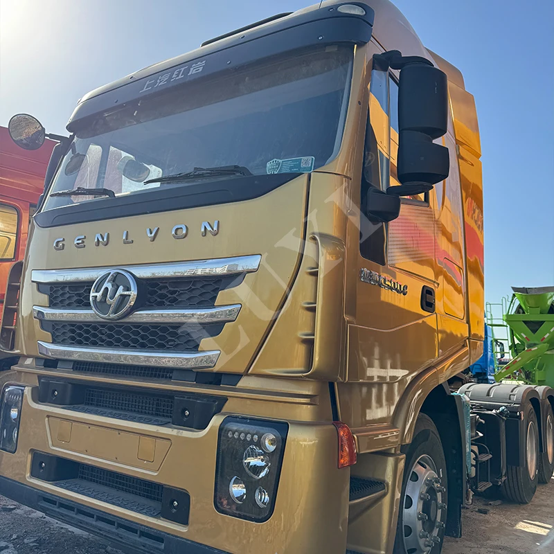 Тягач Ivec0 c500 Hongyan Genlyon 6x4 4x2 тягач 520 л.с. с новой центральной осью шасси