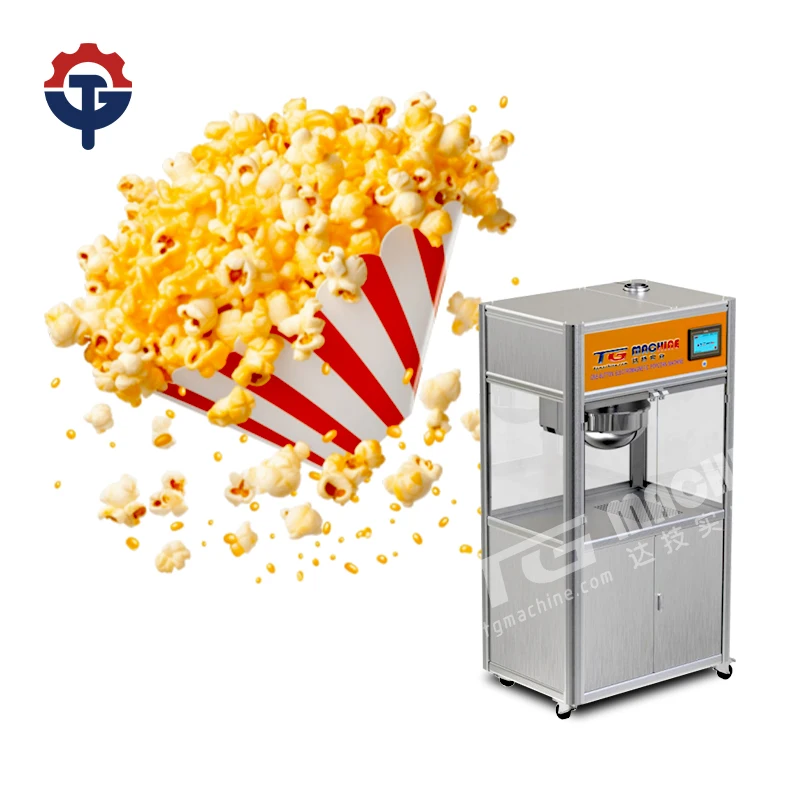 Commercial Cinema Popcorn Vending Machine Electric caramel popcorn making machine