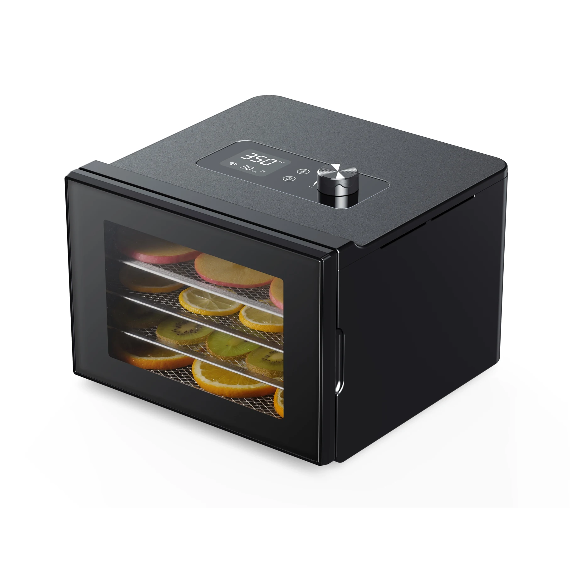 Mini Electric Food Dryer for Beef Jerky Fruits Vegetables Meat Plastic Trays Household Kitchen Use