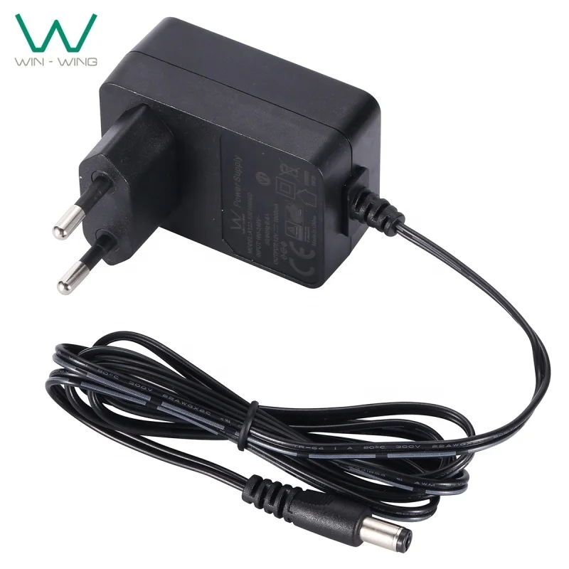 AC DC power adapter 12V 1.25A 15W power supply EN61558 EN61347 EN60335