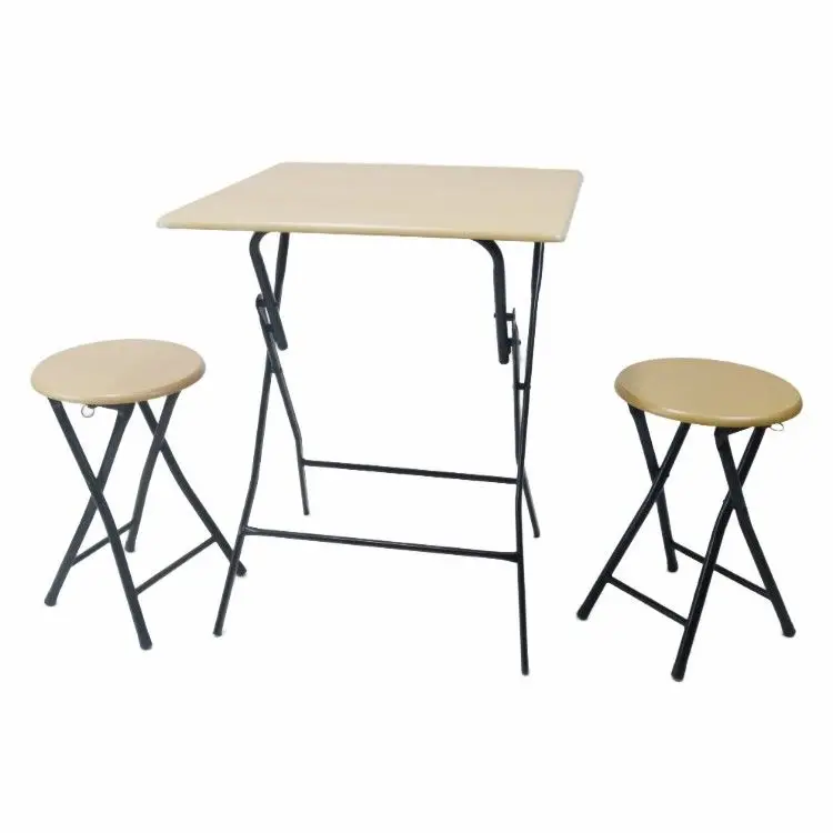 Набор обеденного стола с двумя складными стульями современный деревянный стол для завтрака листьями кухонный набор домашняя мебель