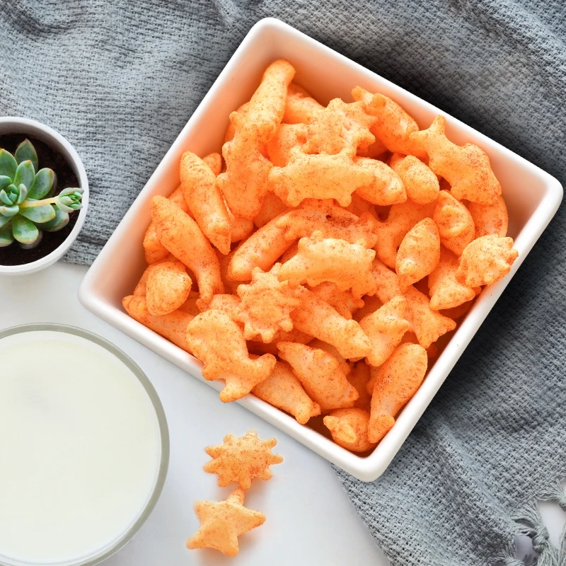 Wholesale Exotic Delicious Crispy Kids Snacks puffed snacks 33g