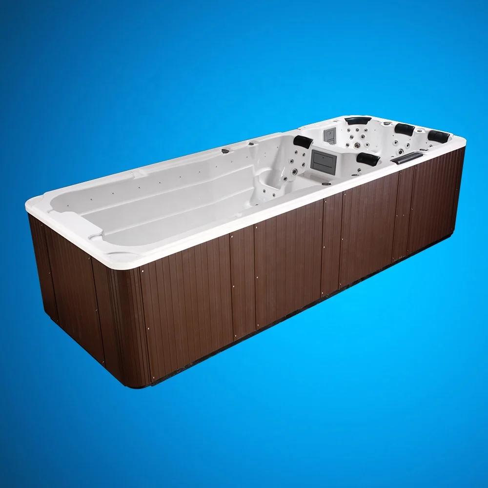 two zone swim spa swimming hot tub portable spa pool