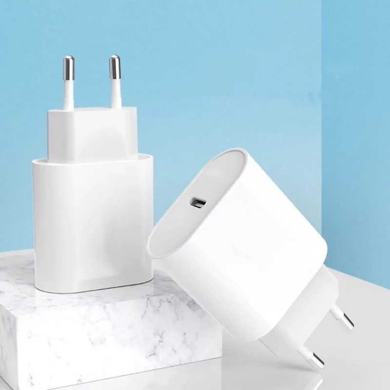 
Для iphone 18В зарядное устройство с европейской вилкой PD 18 Вт USB-C адаптер питания для iPhone 8 plus X XS MAX 11 pro устройство для быстрой зарядки 