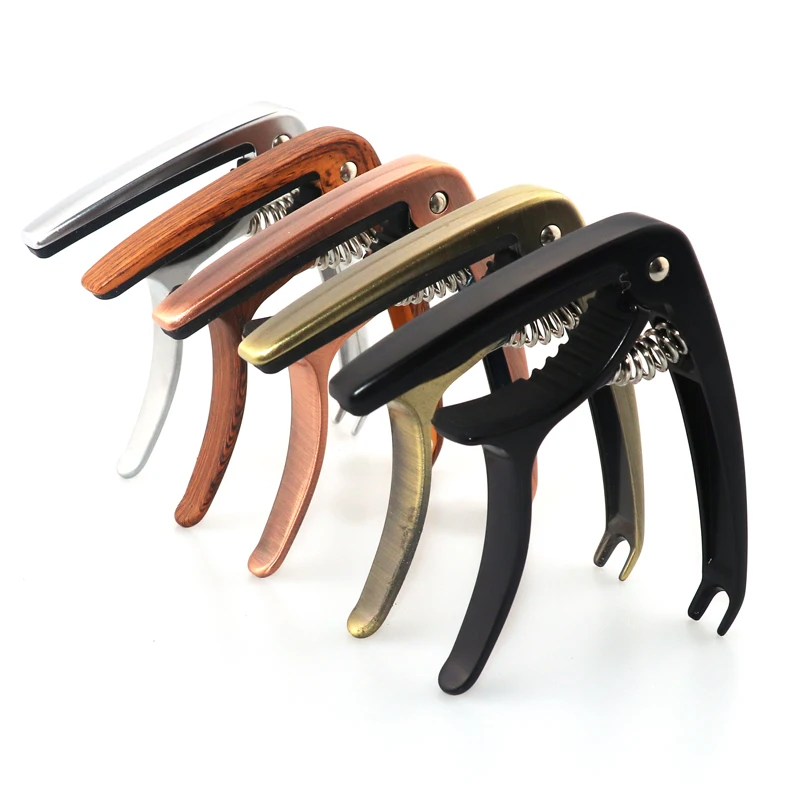 
Классический гитарный каподастр из цинкового сплава 