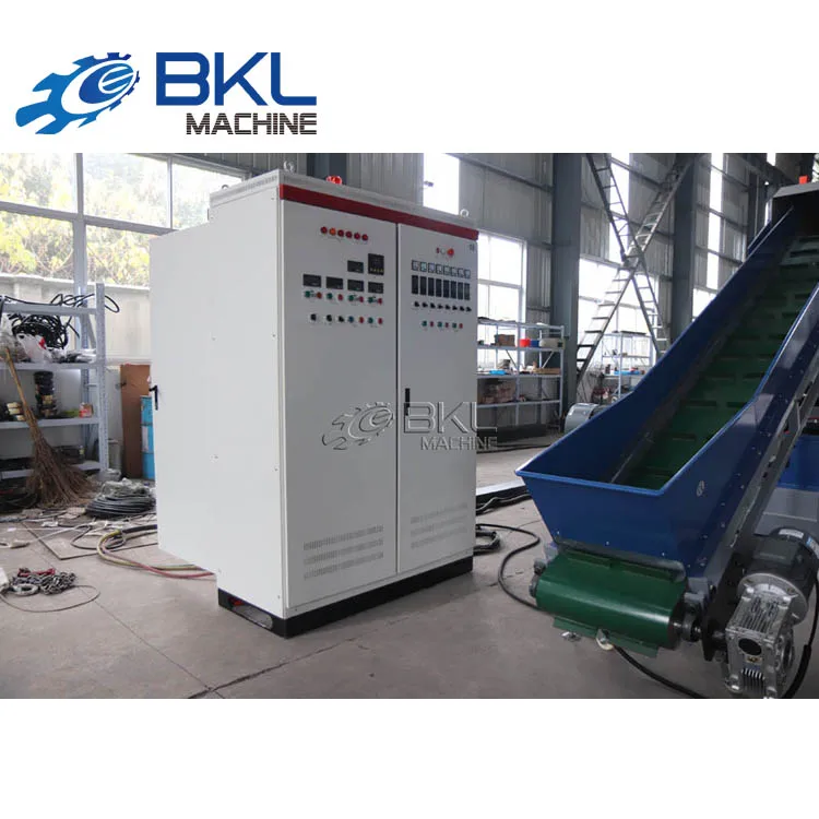 
Offcut PE film bag Plastic pelletizing recycling machine 