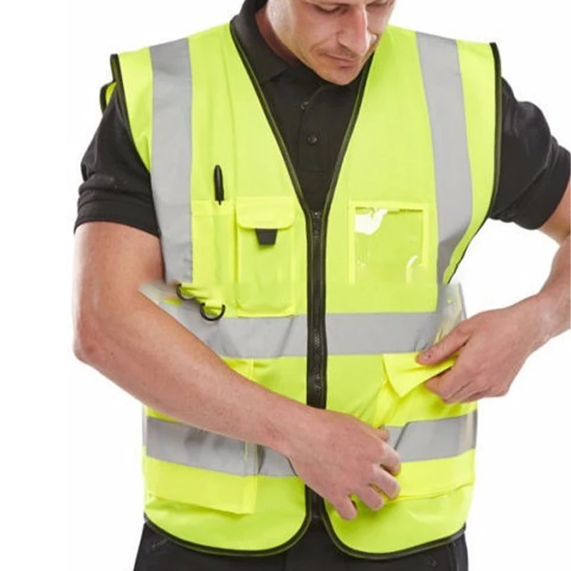 CE Approved Security Reflective Safety Vest