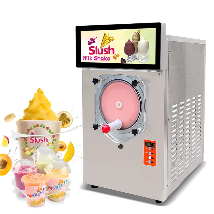 Stoeting 7 eleven frosty factory Frozen cocktails slushy granita machine/margarita machine/slush machine with AD light box