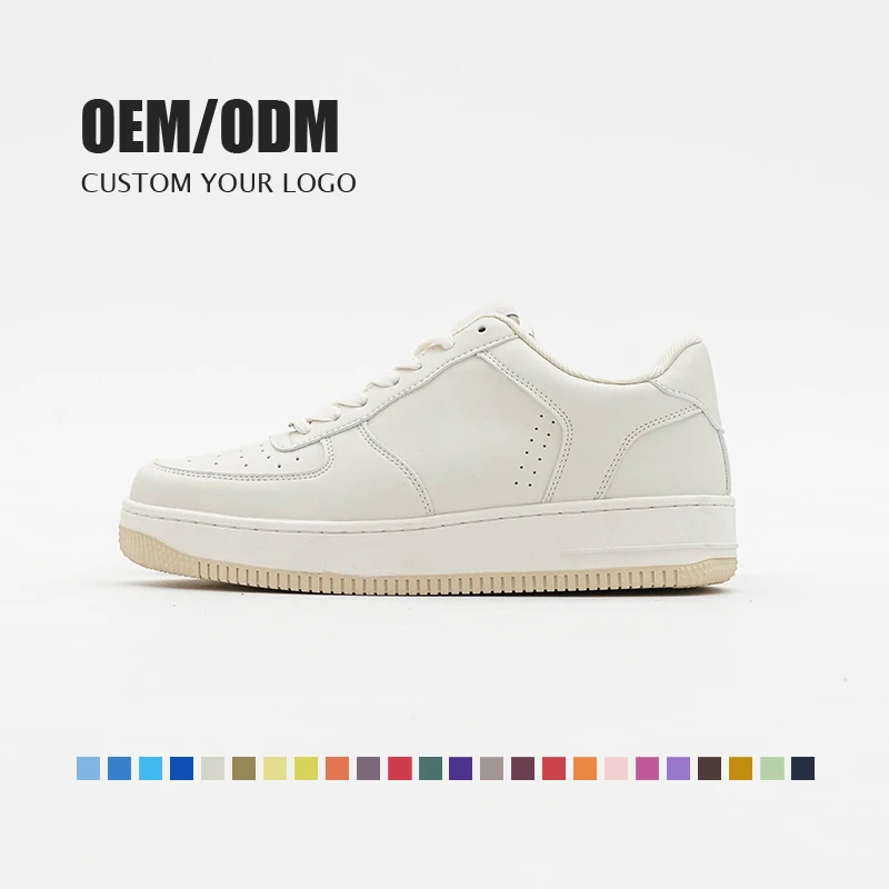 Sneaker Manufacturer Small Orders Latest Design Leather Luxury Fitness Walking Mens Shoes Custom Logo