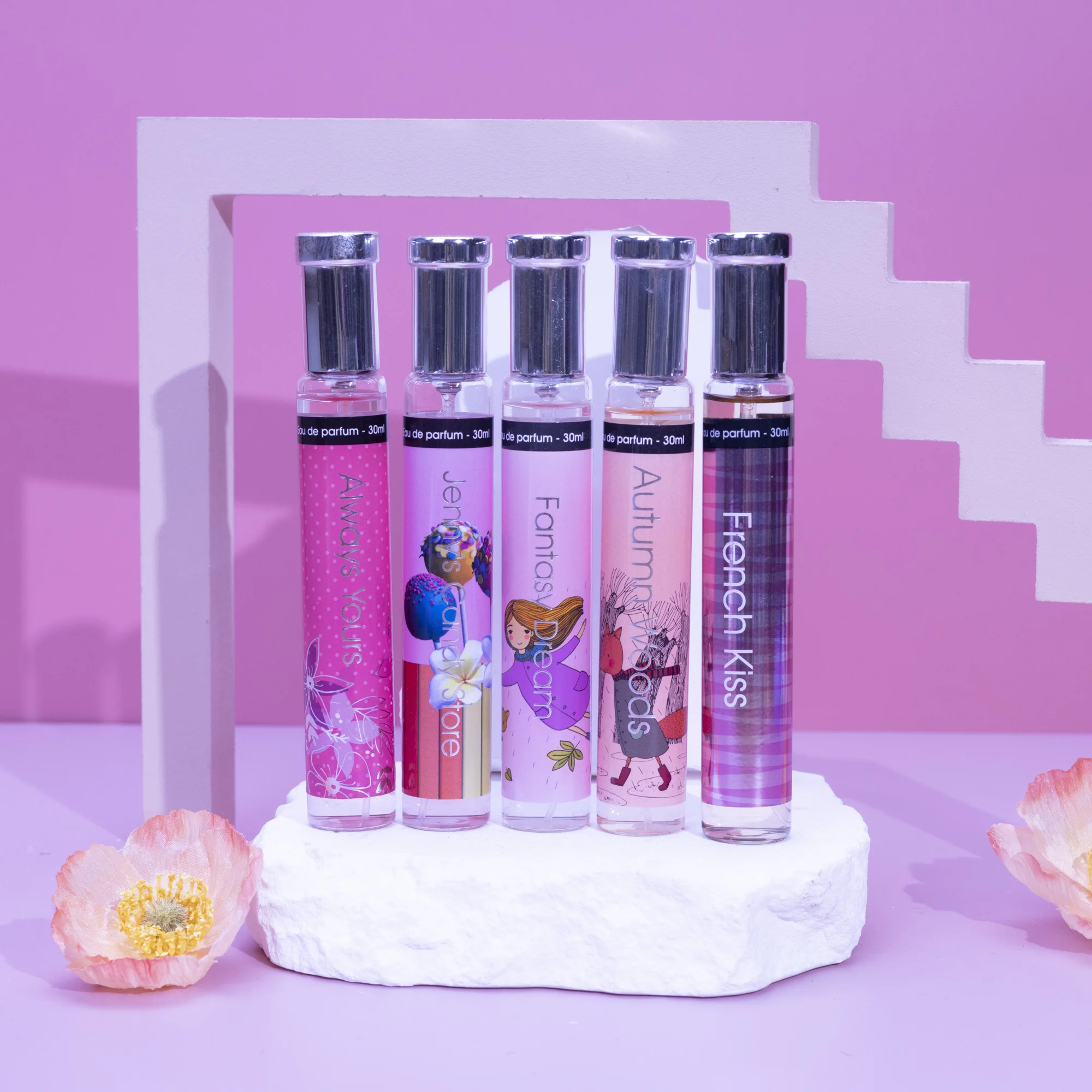 Vendor cheap price pocket perfume travel sets deodorant bodi spray womens perfume