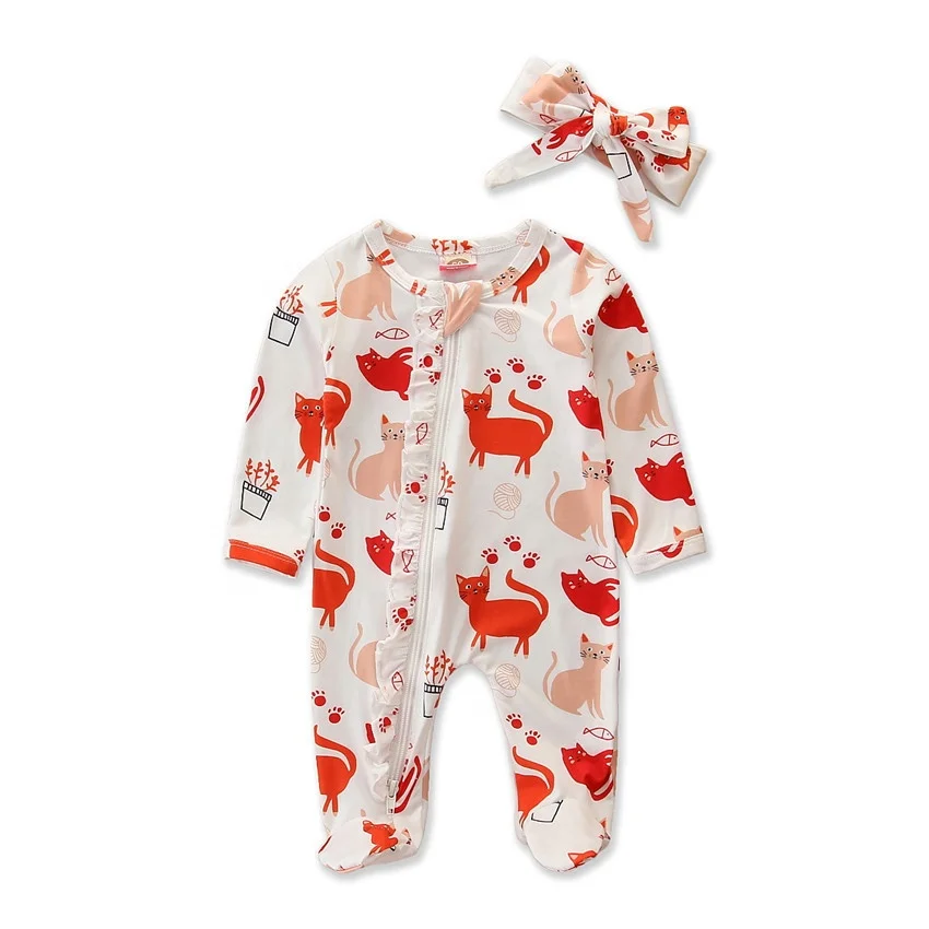 Factory Wholesale Design Your Own High Quality Low Price Cotton Baby Infant  Child Clothing Baby Girls Bodysuit