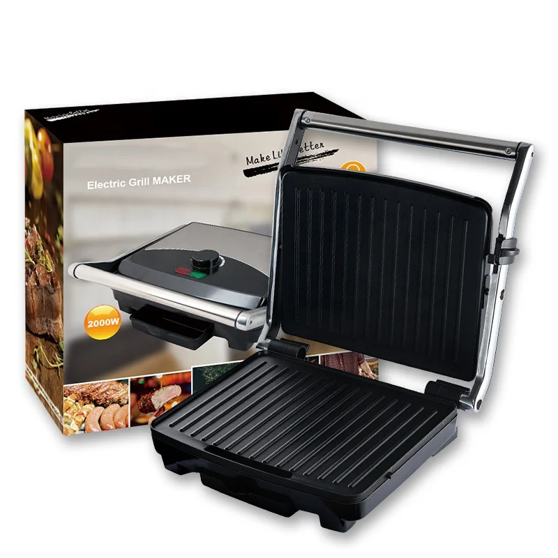 Grilled steak pani sandwich machine household commercial automatic barbecue machine