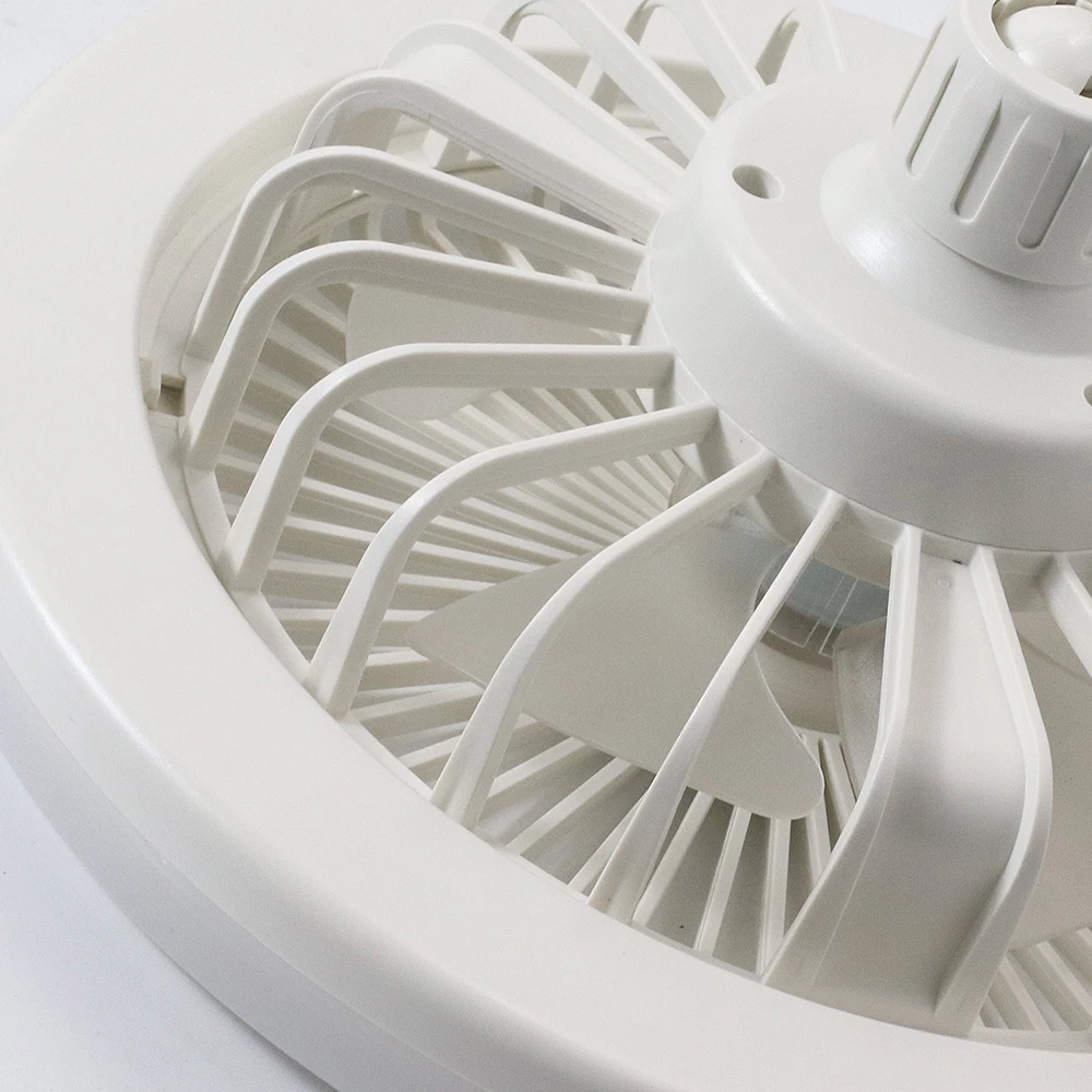 Cheap 220v E27 E26 Socket Decorative Dimmable Bladeless Home Modern Smart Ceil Light Fans Lamp Bladeless Ceiling Fan with Light