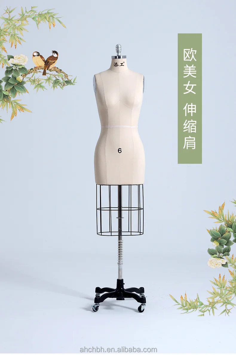Wholesale adjustable tailors mannequin famale dressmaker dummy Ladies Dress Form