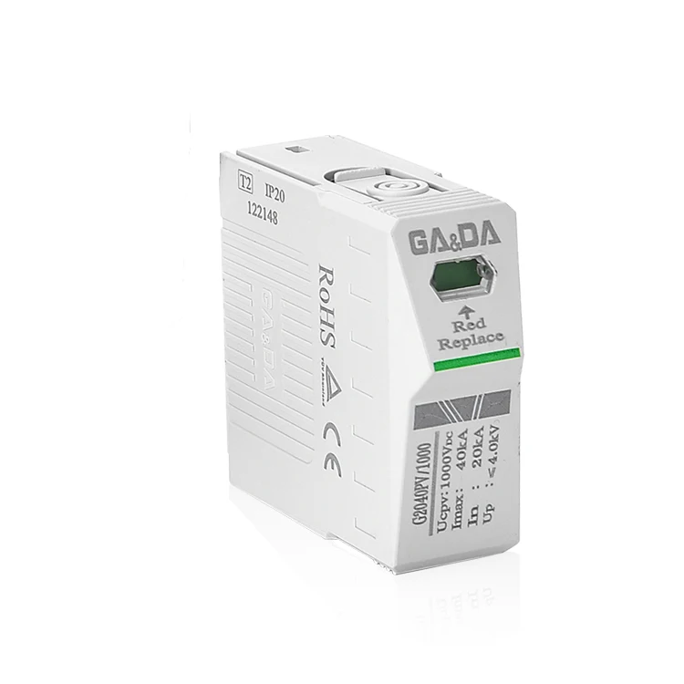 Hot-selling DC 40KA 1000V DC PV SPD Power  electric surge protector surge protection dc surge protective device