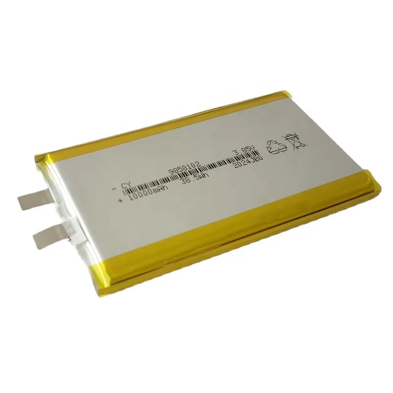 High A quality 9858102 3.8V 3.85v 10000mAh not B quality high voltage 10Ah lithium polymer battery cell