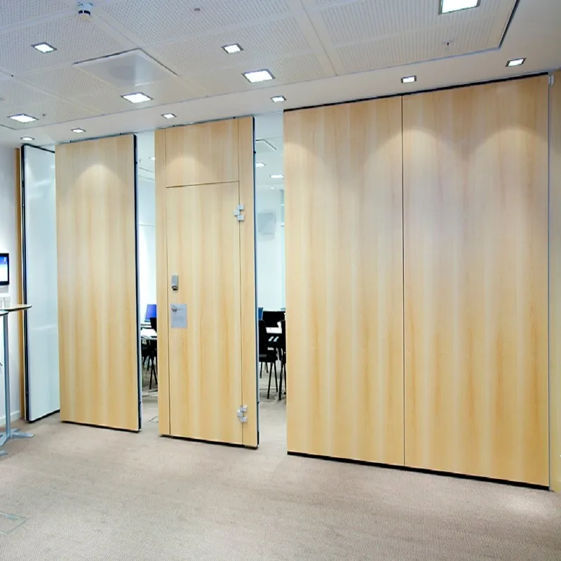 Подгонянная кабина передвижная офисная алюминиевая перегородка дверь стены для конференц-зала офиса