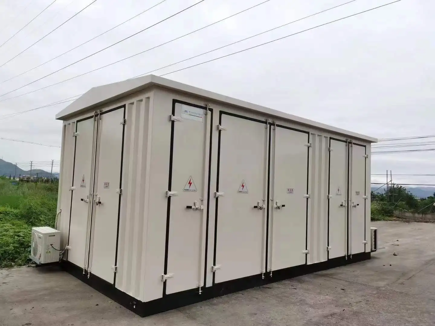 YBW outdoor 1000KVA mobile substation emergency mobile substation compact substation 250kva 100kva 50kva 300kva transformer sub